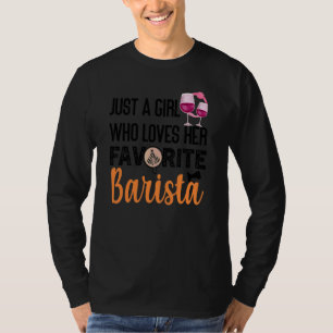 Camiseta Café Vinho Cota Barista Vinho Legal Café 54