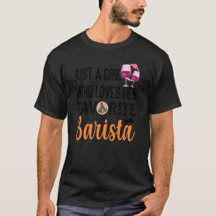 Camiseta Café Vinho Cota Barista Vinho Legal Café 54