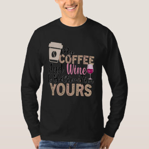 Camiseta Café Vinho Cota Barista Vinho Legal Café 62
