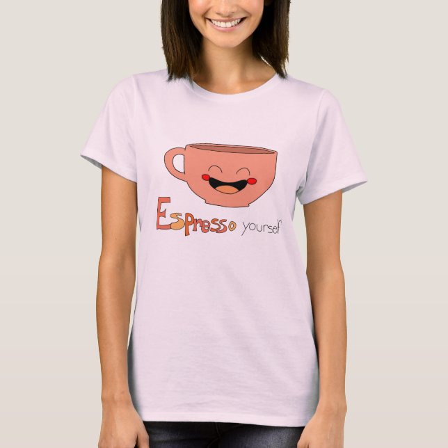 Camiseta Café você mesmo (Frente)