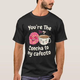 Camiseta Cafecito y Pan Dulce Cafecito Y Chisme Latina Vale
