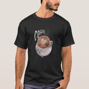 Camiseta Cafeína Cafeína Cafeína Cafeína Café Bebê Homens M