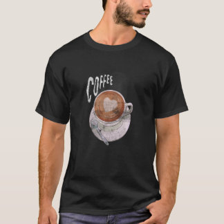 Camiseta Cafeína Cafeína Cafeína Cafeína Café Bebê Homens M