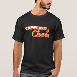 Camiseta Cafeína e caos