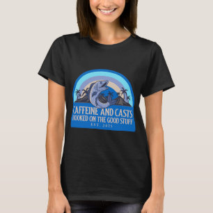 Camiseta Cafeína e Moldes Viciados na coisa boa