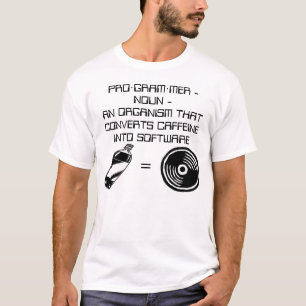 Camiseta Cafeína = software