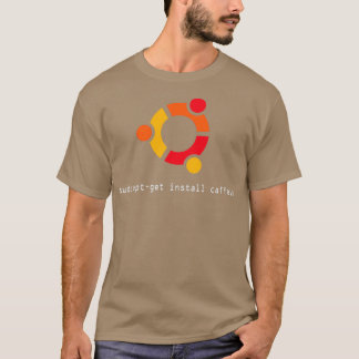 Camiseta cafeína sudo apt-get install 