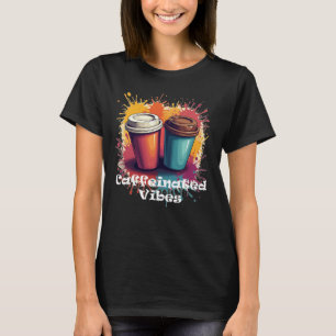Camiseta Cafeinada Feminina