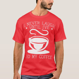 Camiseta Cafeine Barista Cafeine Bebendo Cafeine