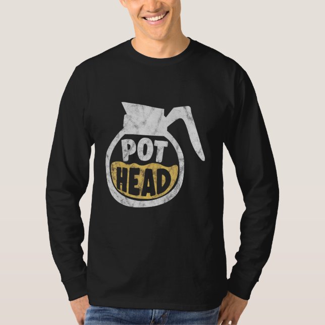 Camiseta Cafeine Cbd Café Humor Pun (Frente)