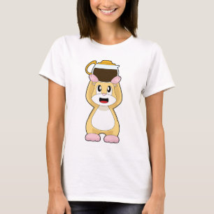 Camiseta Cafeteira de hamster