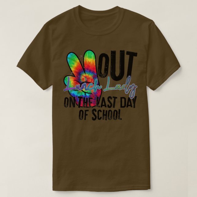 Camiseta Cafeteria Da Senhora Do Almoço Da Paz No Último Di (Frente do Design)