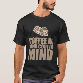 Camiseta Caffeine Coder Software Developer Engenheiro Café