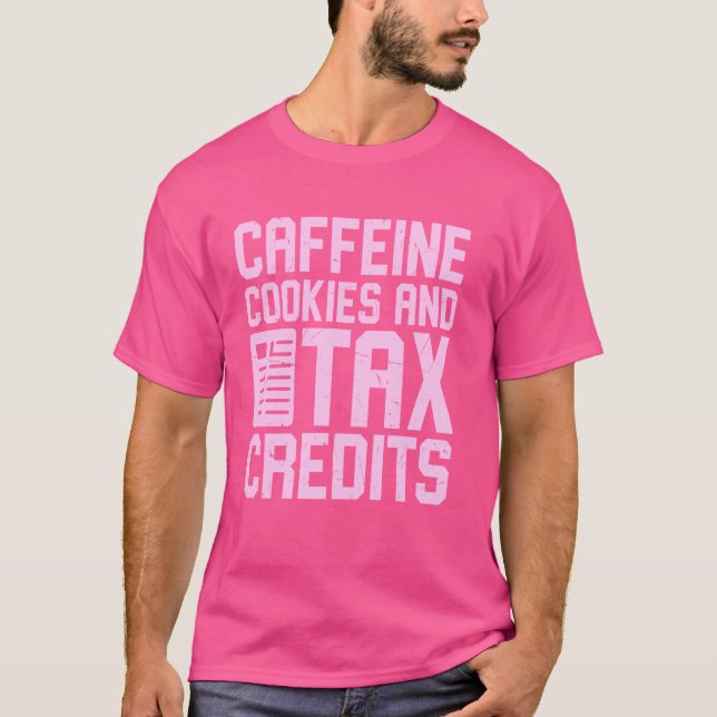 Camiseta Caffeine Cookies e Créditos Fiscais (Frente)