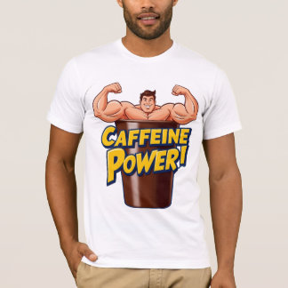 Camiseta "Caffeine Power Flex - T-Shirt Masculina"