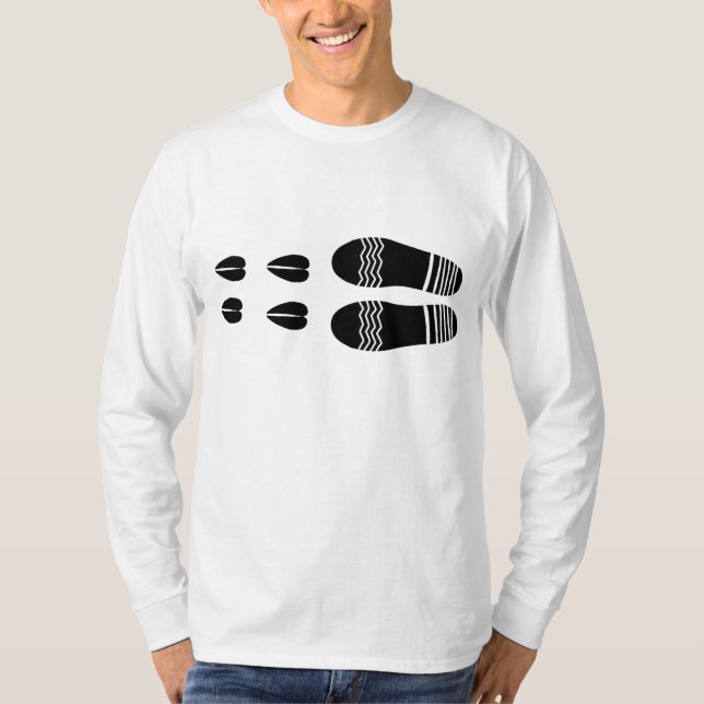 Camiseta cagão-de-cordeiro (Frente)