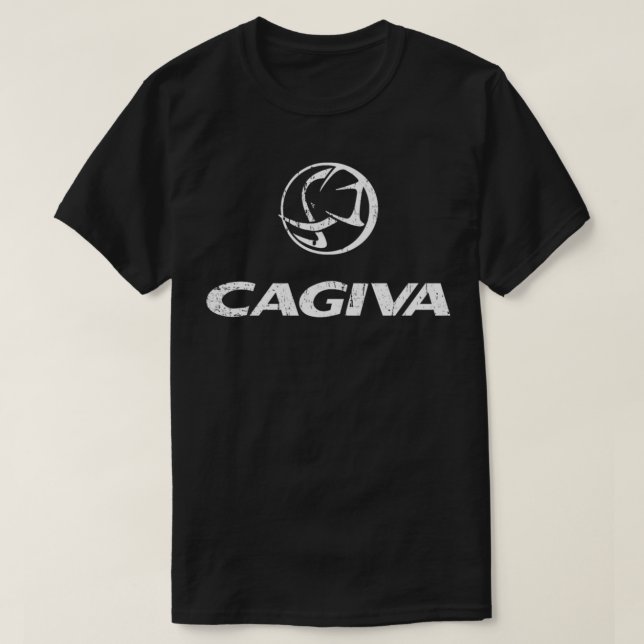 Camiseta Cagiva Logotipo T-Shirt Copy (Frente do Design)