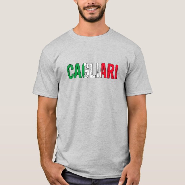 Camiseta Cagliari Itália (Frente)