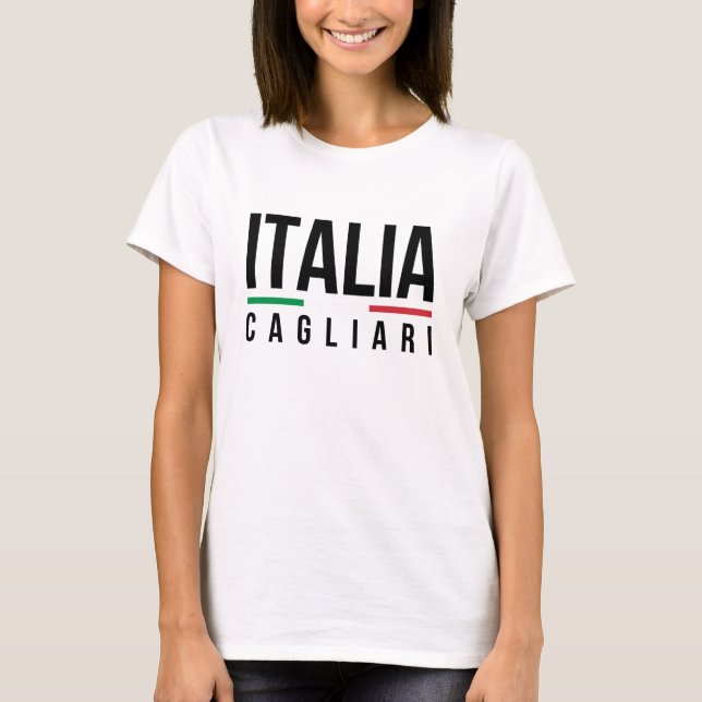 Camiseta Cagliari Itália (Frente)