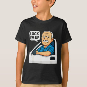 Camiseta Cai Fora Cara Tranca Eles Funny Para Homens Mulher