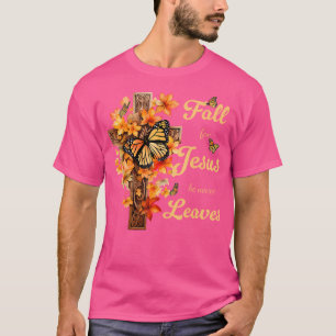 Camiseta Cai Por Jesus Ele Nunca Deixa Bonitas Cros De Qued