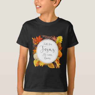 Camiseta Cai Por Jesus Que Ele Nunca Sai