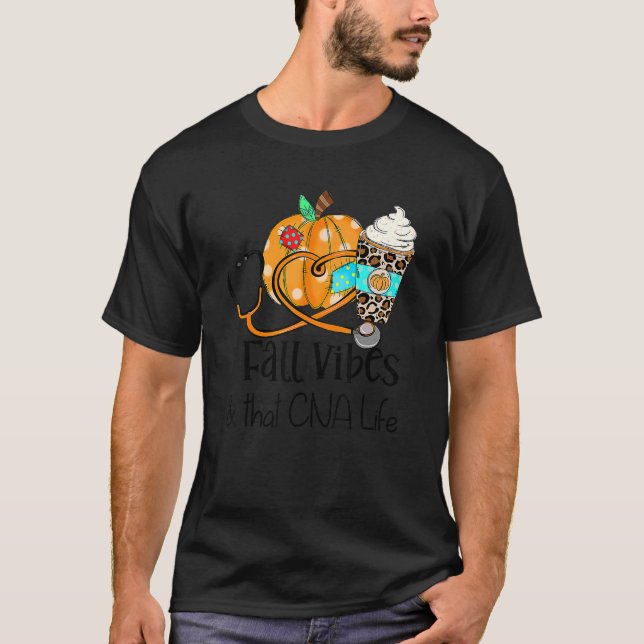 Camiseta Caiam Vibes E A Enfermeira Da CNA Cai Mais Que (Frente)