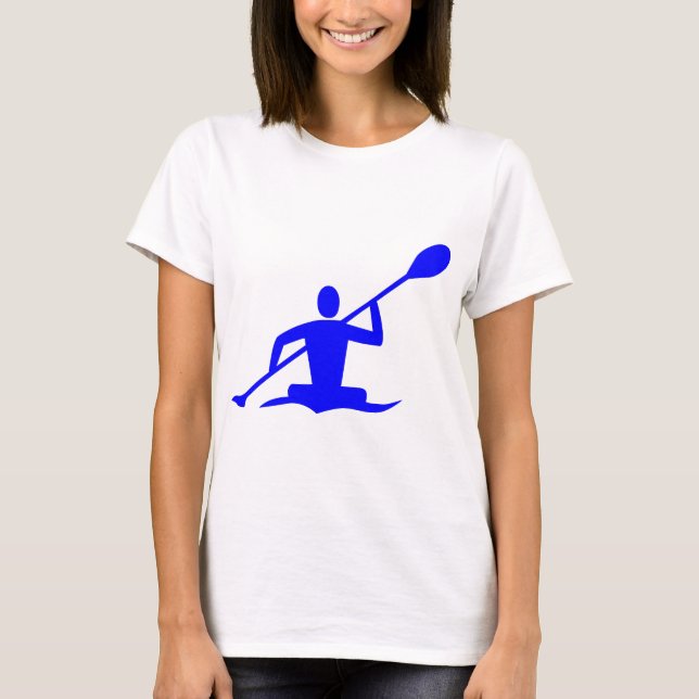 Camiseta Caiaque - Azul (Frente)