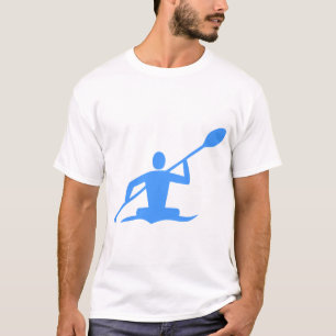 Camiseta Caiaque - Azul-Bebê