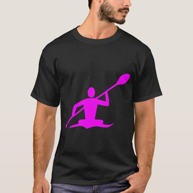 Camiseta Caiaque - Magenta (Frente)