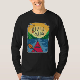 Camiseta Caiaque - O Rio Está Chamando E Eu Devo Ir