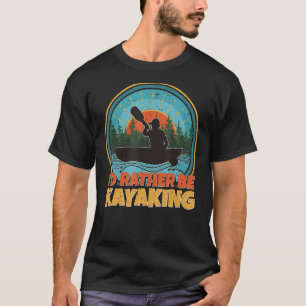 Camiseta Caiaque para homens e mulheres Caiaque Pescaria Ca