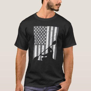 Camiseta Caiaque para homens mulheres pesca de caiaque