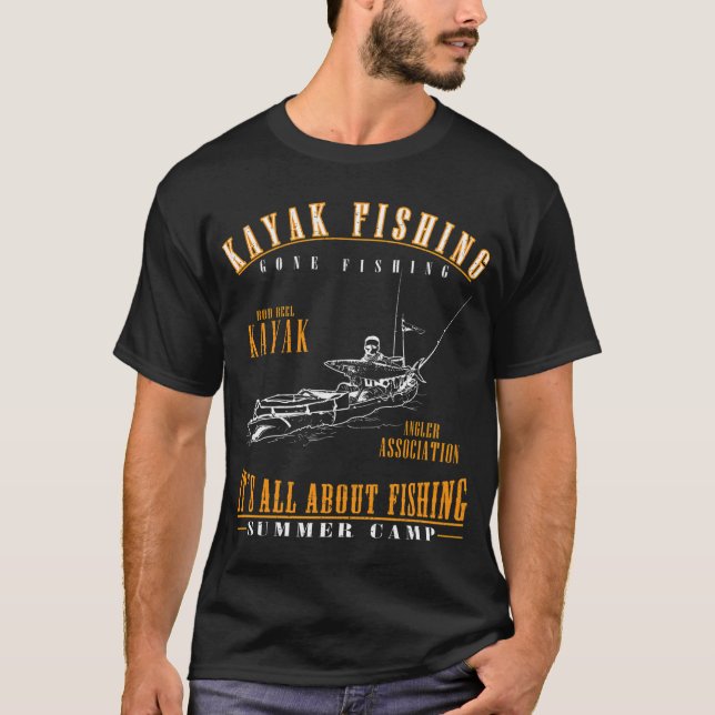 Camiseta Caiaque / pesca (Frente)