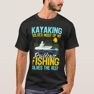 Camiseta Caiaque Resolve A Maioria Dos Meus Problemas A Pes