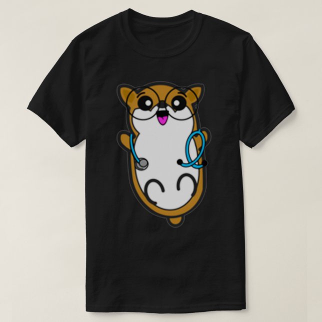 Camiseta Cãibras com Stetoscope 1 (Frente do Design)
