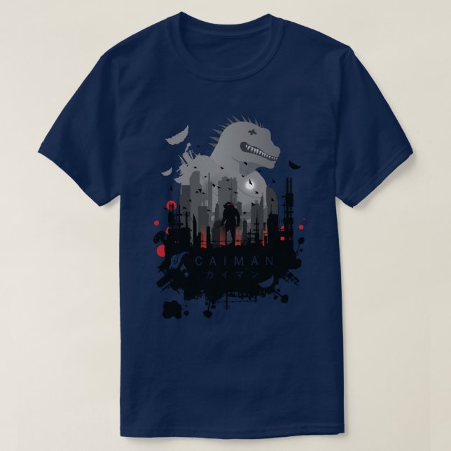 Camiseta Caiman Dorohedoro (Frente do Design)