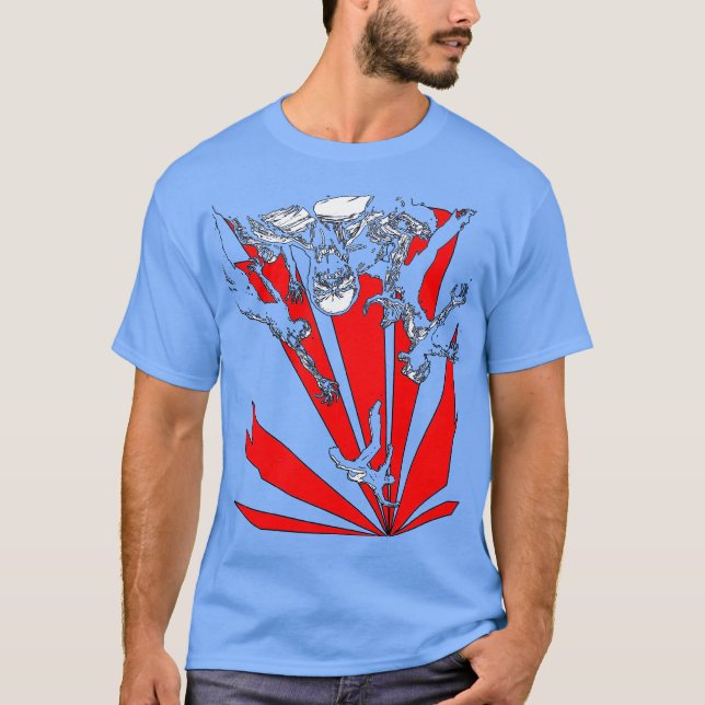 Camiseta Caindo o líder (Frente)