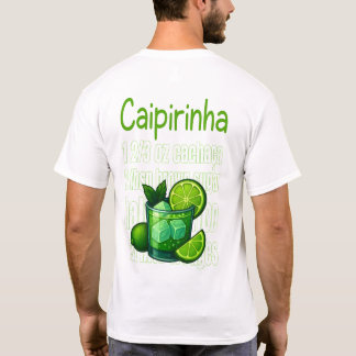 Camiseta Caipirinha T-Shirt – Classic Brazilian Cocktail
