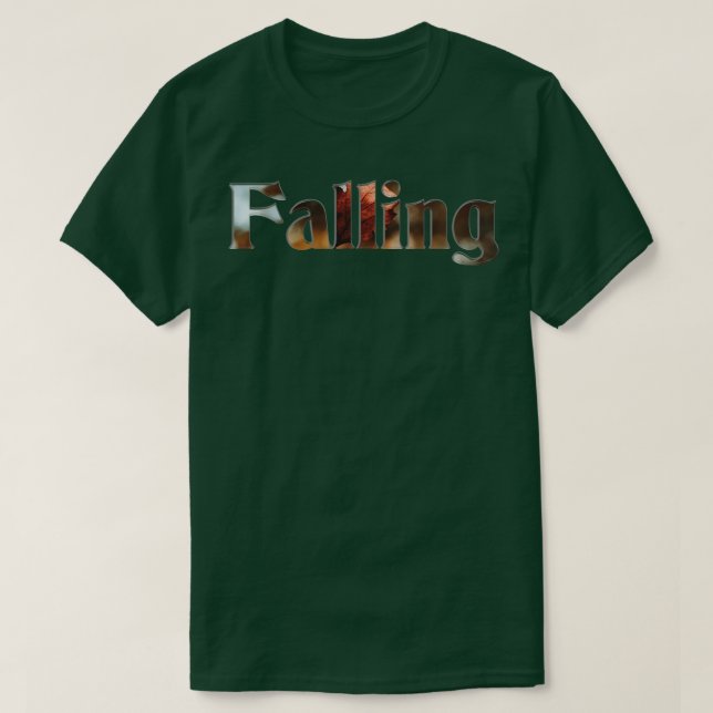 Camiseta Cair (Frente do Design)