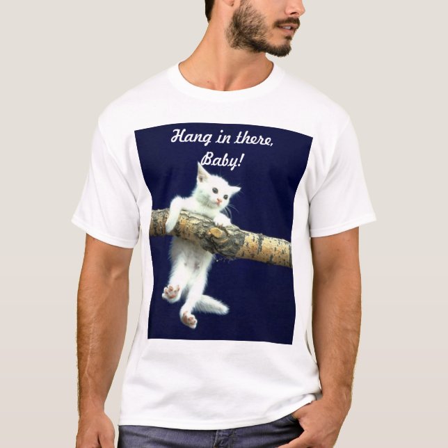 Camiseta Cair dentro lá, bebê! (Frente)