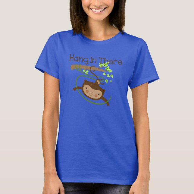 Camiseta Cair do macaco dentro lá (Frente)