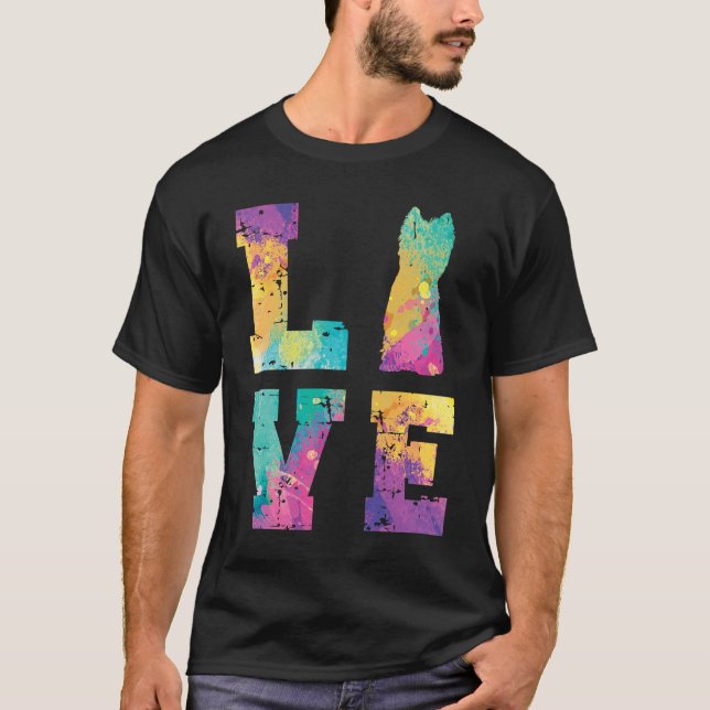 Camiseta Cairn Terrier Love (Frente)