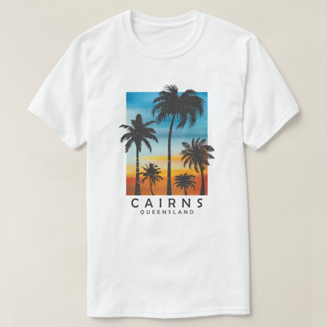 Camiseta Cairns, Queensland Austrália (Frente do Design)