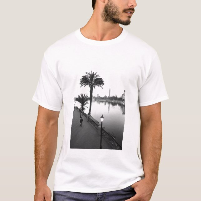 Camiseta Cairo Egito, ao longo do rio Nilo (Frente)