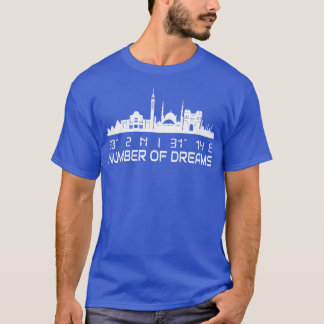 Camiseta Cairo Skyline Gps coordena o Egito