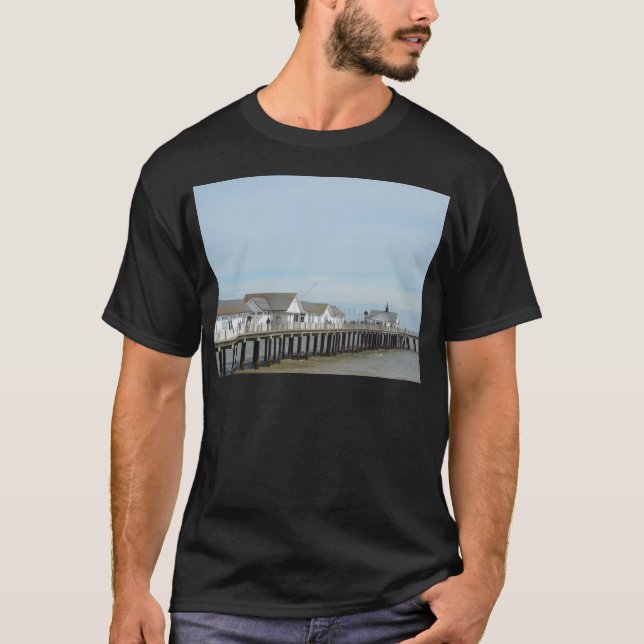 Camiseta Cais de Southwold Suffolk (Frente)