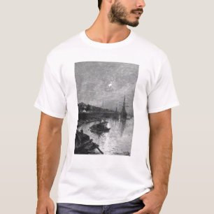 Camiseta Cais em Hankou, 1893