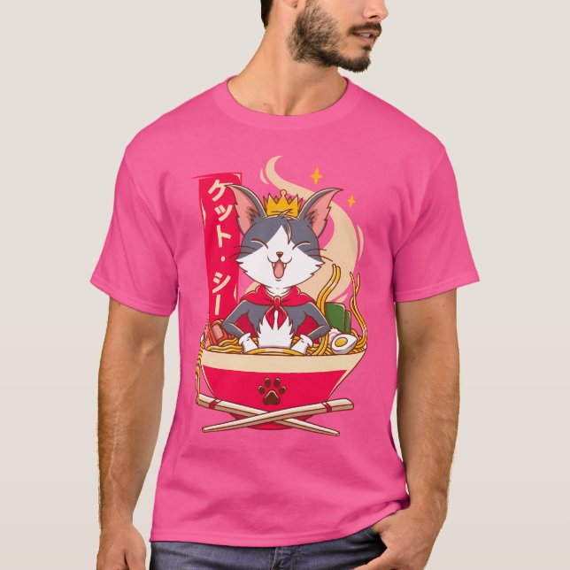 Camiseta Cait Sith Ramen (Frente)