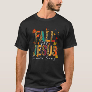 Camiseta Caiu Por Jesus Nunca Deixou O Leopardo Christian F